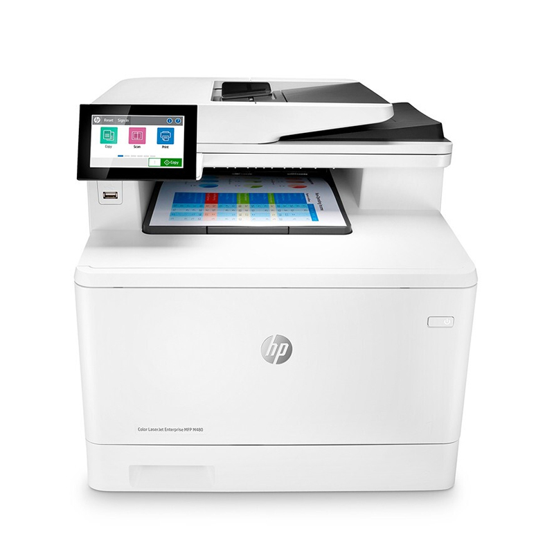 hp/惠普 M480F A4彩色打印复印扫描传真一体机 彩色双面打印机 彩色激光打印复印机 打印复印扫描一体机 商用彩色激光一体机惠普479FDW惠普479dw高清大图