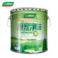 三棵树漆 新一代康家净味内墙漆墙面漆 内墙乳胶漆 油漆涂料 环保 亚光大桶20kg