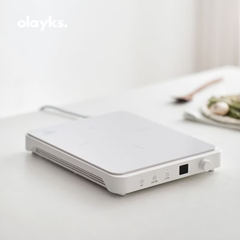 OLAYKS 立时电磁炉 OLK-C01A 2200W 9档火力整板微晶面板过热保护安全厨电