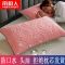 富贵花纹-墨绿 夹棉防水枕套48*74cm[单只装] 防螨枕套一对装夹棉防水枕巾单人枕头套保护枕芯套48*74cm