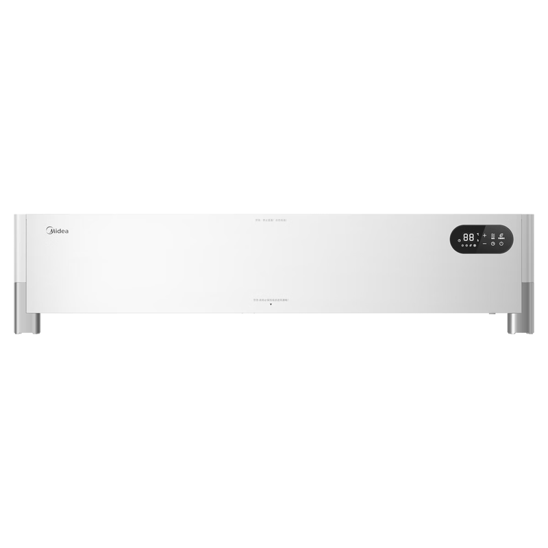 美的(Midea)石墨烯踢脚线取暖器语音电热电暖器家用暖风机浴室电暖气速热省电烤火炉 HDT22ZK