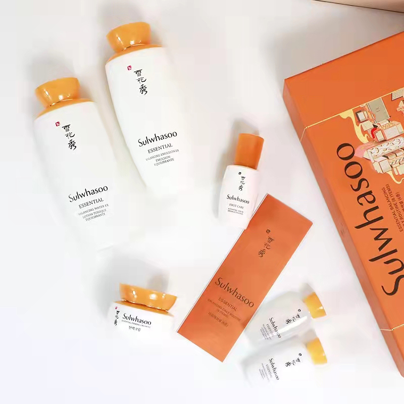 韩国雪花秀(Sulwhasoo)滋盈水乳套装两件套免税店新版植物精粹 养颜护肤面部护肤套装高清大图