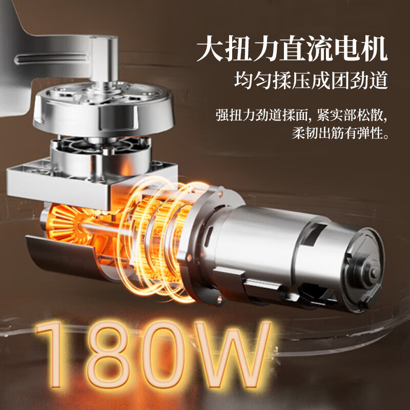 小熊(Bear) 和面机 发面机家用定时揉面机醒面全自动厨师机搅面器搅拌器微电脑控制 HMJ-D50R6 5L高清大图