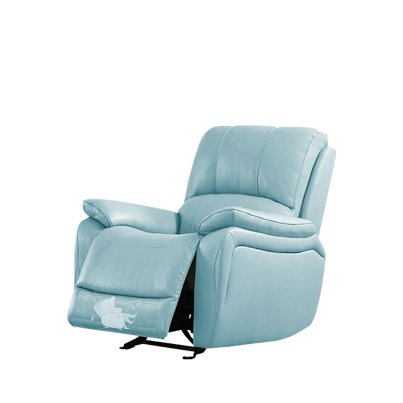 新品顾家家居真皮电动头等多功能单椅单人沙发a00660天发货