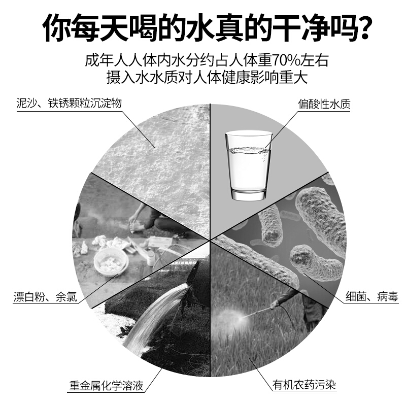 乐创 lecon400加仑中央净水系统反渗透纯净水设备 全自动一体化黑柜机净水设备 商用纯水机 LC-J-18284