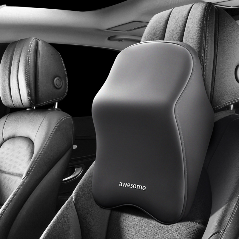 [补贴10%]汽车头枕车用靠颈枕头护颈枕车座记忆棉颈枕腰靠垫座椅车载靠枕高清大图