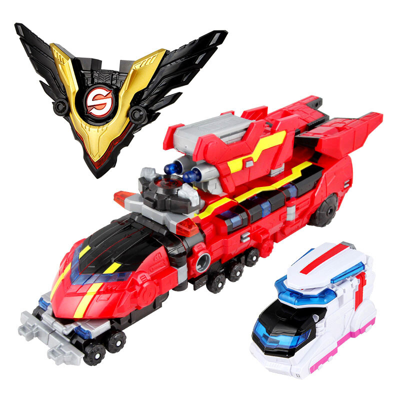 巨神战击队3豪华版变形机器人太阳战击王2爆裂冲锋战机王玩具男孩豪华