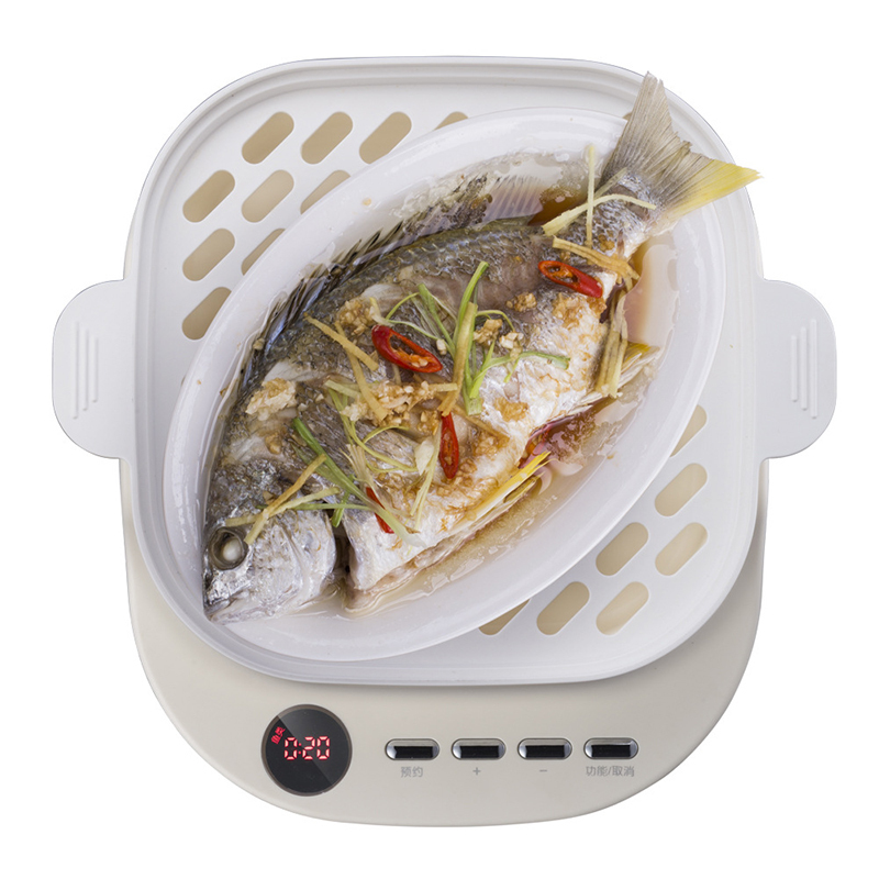 苏宁极物 6L大电蒸锅 DZG-C60A1 二层方形整盘锅分体式电热锅(单位:个)