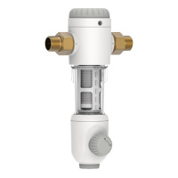 永宸 MP280 前置过滤器 家用40μm反冲洗净水器 大通量压力表中央净水机 单台装lq-wg
