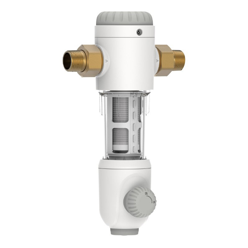 永宸 MP280 前置过滤器 家用40μm反冲洗净水器 大通量压力表中央净水机 单台装lq-wg