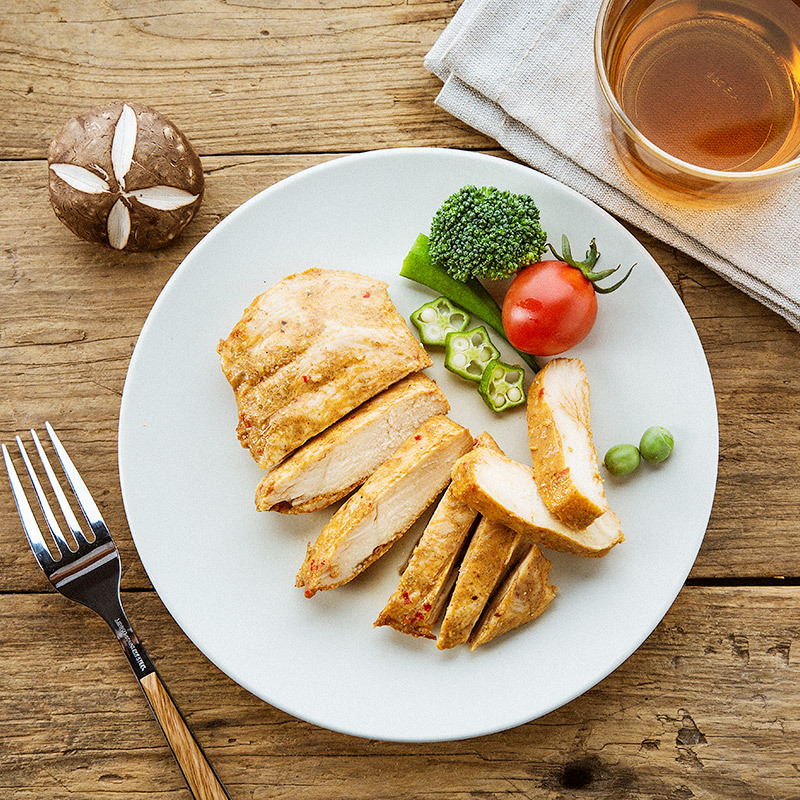 [苏宁生鲜]凤祥食品(Fovo Foods)优形电烤鸡胸肉袋装(吮指烧烤味)100g 国产速冻禽肉