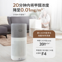 飞利浦(Philips) 空气净化器消毒机分解除甲醛 除污染物杀菌 除异味污染物杀菌家用 AC3836