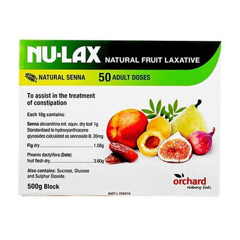 Nu-lax/乐康膏 果蔬乐康膏 500g/盒 澳洲进口 膳食纤维