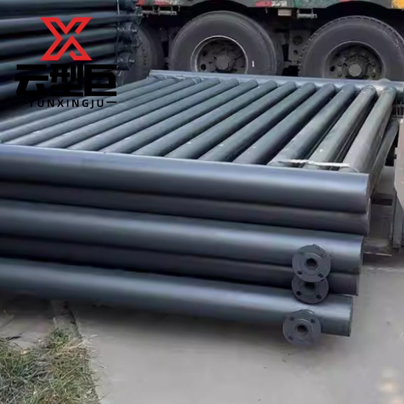云型巨 光排管暖气片 工业用大口径钢制a型蒸汽光排管散热器 单位：组高清大图