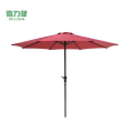 喜力健 户外休闲遮阳伞 D顶酒红色-不含底座-2.7米 把
