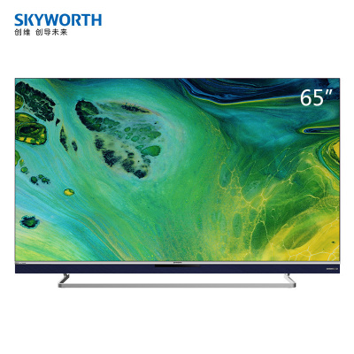 创维(skyworth)65g71 65英寸4k全民ai娱乐 声控语音 升降式摄像头 2