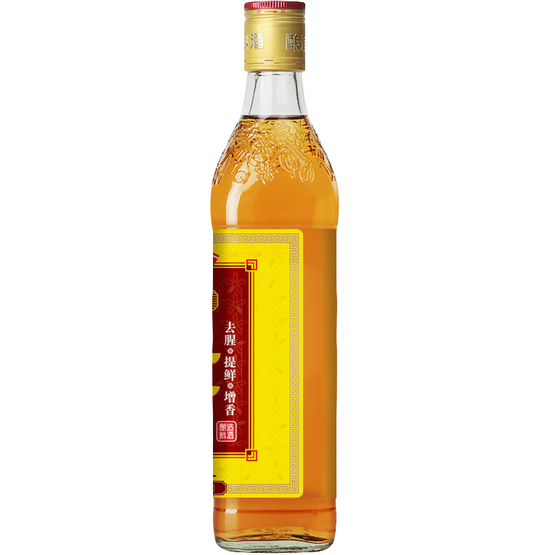 鲁花料酒500ml家用黄酒去腥解膻提味炒菜调味料