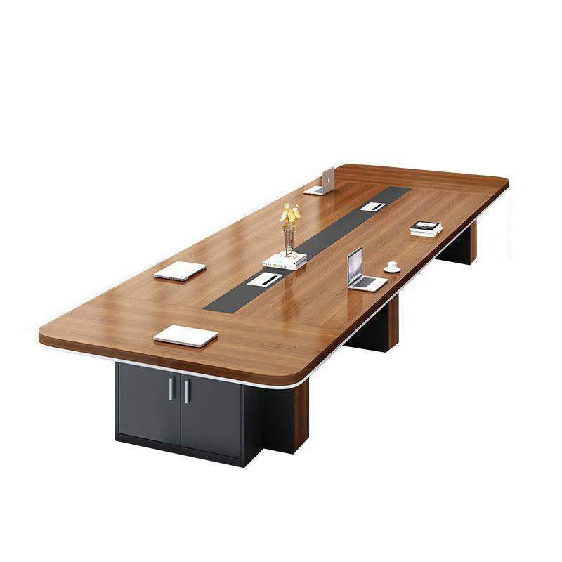 会议桌三圣E7 4000*1500*750mm高清大图