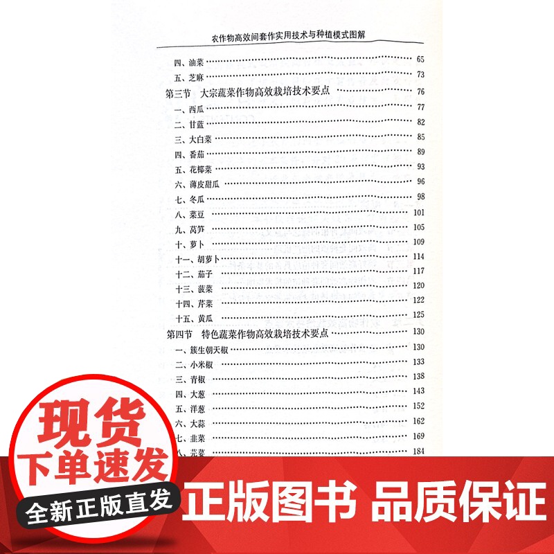 农作物高效间套作实用技术与种植模式图解 高丁石等编 9787109304079 30多种农作物间作套作栽培技术高清大图