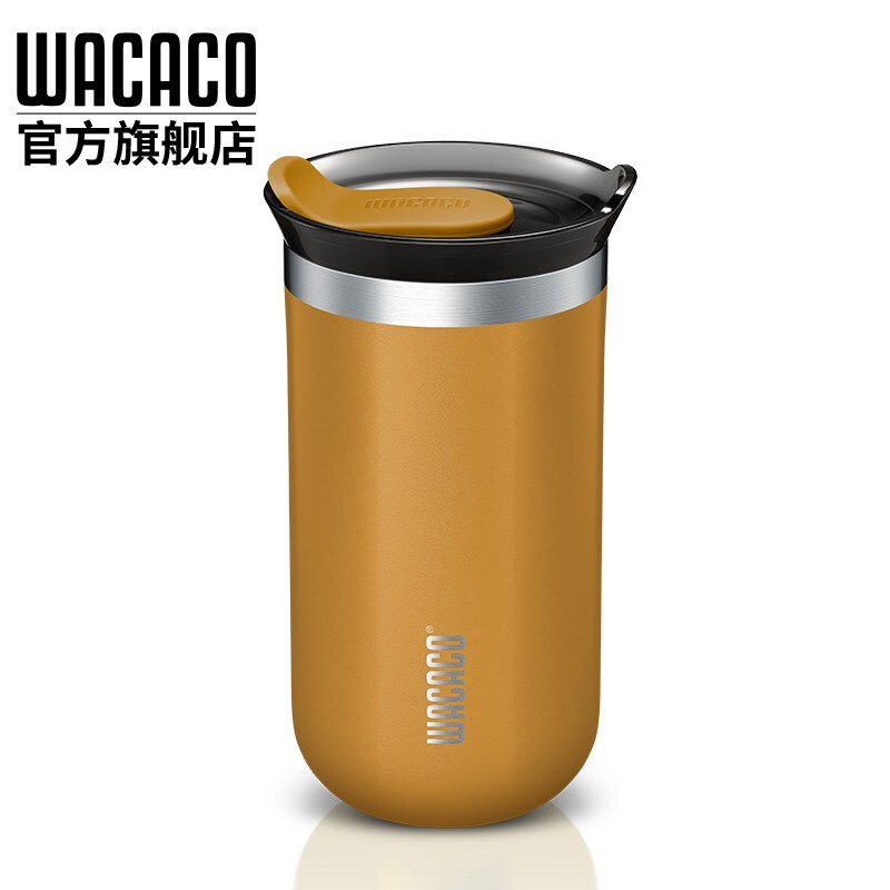 WACACO Octaroma随行保温杯 中号 300毫升车载隔热户外手持咖啡壶 红色高清大图