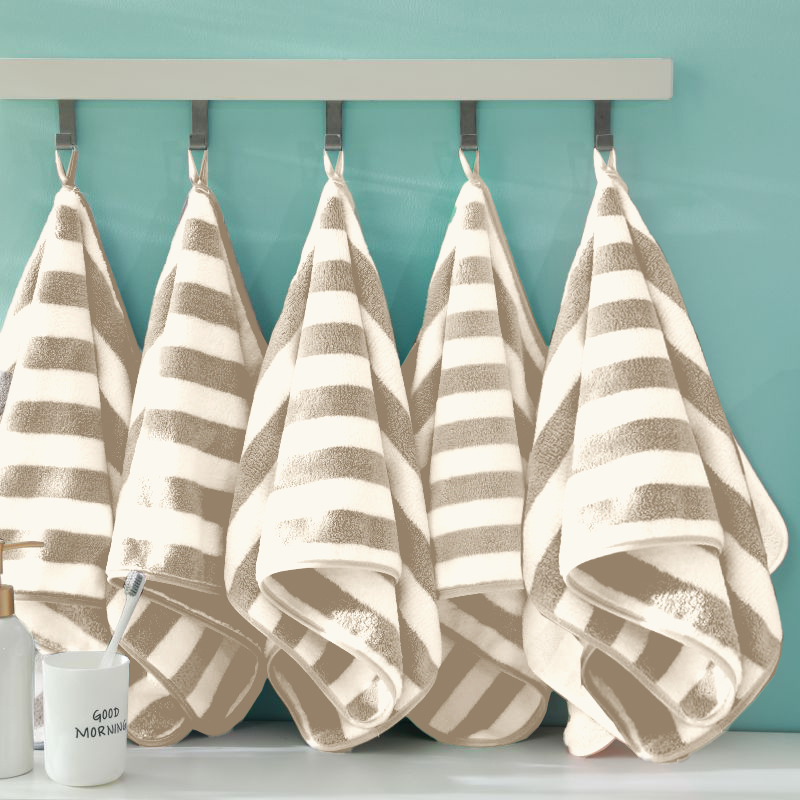 名都丽人 MDLR-MJ38 35*75cm 斑马纹珊瑚绒毛巾 (计价单位:条)多色