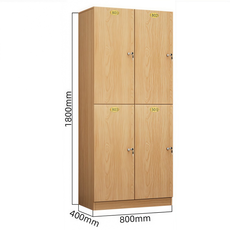 义尊 木质衣柜 2层4门 台高清大图