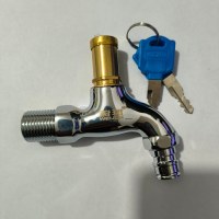 蔚珺高端带锁大体铜水嘴龙头4分个