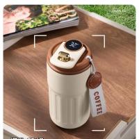 维米仕(vimees)家用办公室养生壶高颜值温显咖啡杯 浅棕色 VM-H031 0.4L