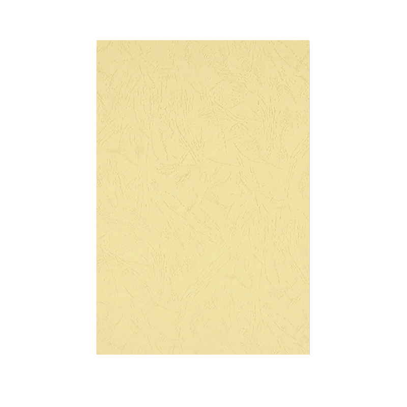 优彩嘉 彩色皮纹纸 A4 230g 米黄色 1502 包高清大图