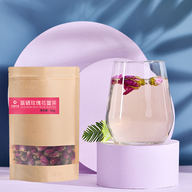 玫瑰花茶干玫瑰平阴玫瑰花草茶花茶特级五硫花茶组合茶50g