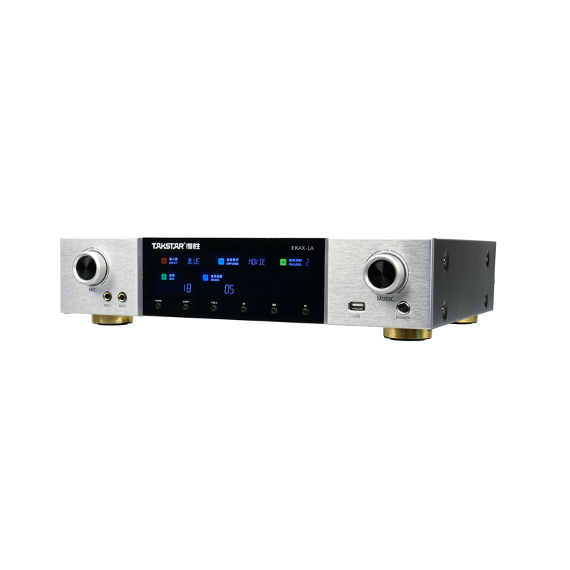 EKAX-1A(升级款) 卡拉OK功放 家庭KTV会议背景音乐功率放大器高清大图