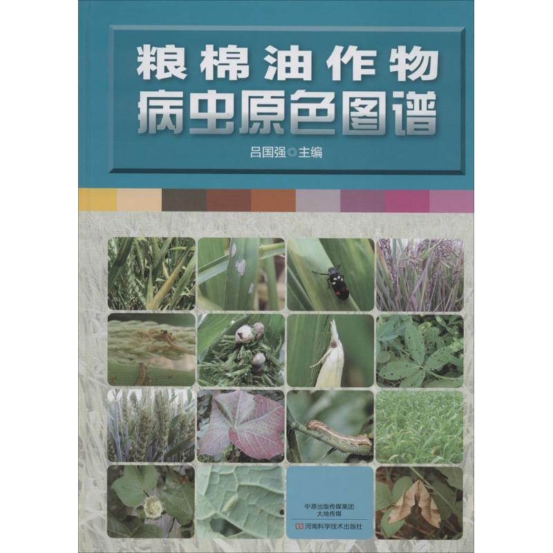[M]粮棉油作物病虫原色图谱-9787534978562高清大图