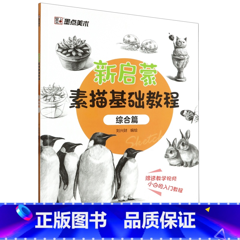 新启蒙素描基础教程.综合篇 【正版】新启蒙素描基础教程.综合篇