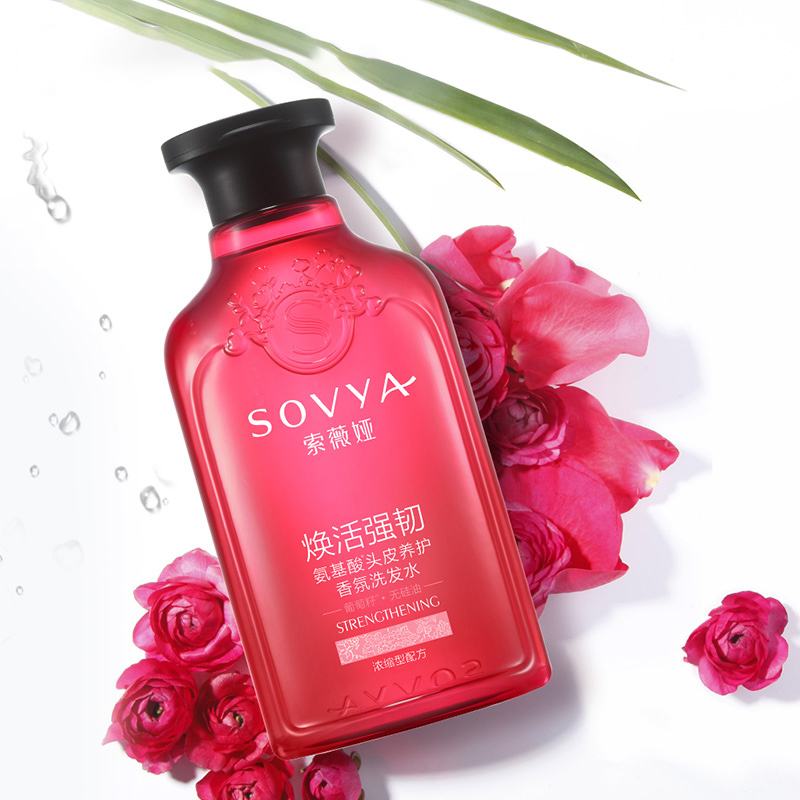 索薇娅(SOVYA) 葡萄籽焕活强韧 氨基酸头皮养护香氛洗发水300ml