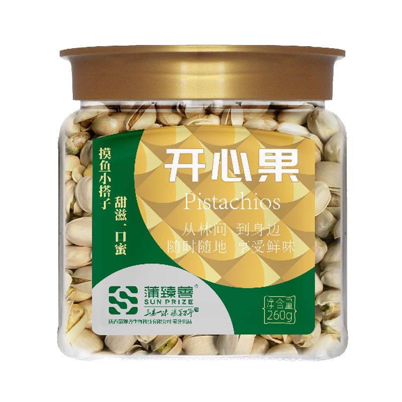 蒲臻善开心果口感鲜香果粒饱满精心甄选食材品质出众260g