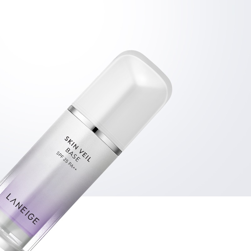 Laneige/兰芝隔离雪纱丝柔隔离霜紫色30ml/瓶*2妆前乳粉底液提亮防晒霜正品保湿SPF25PA++