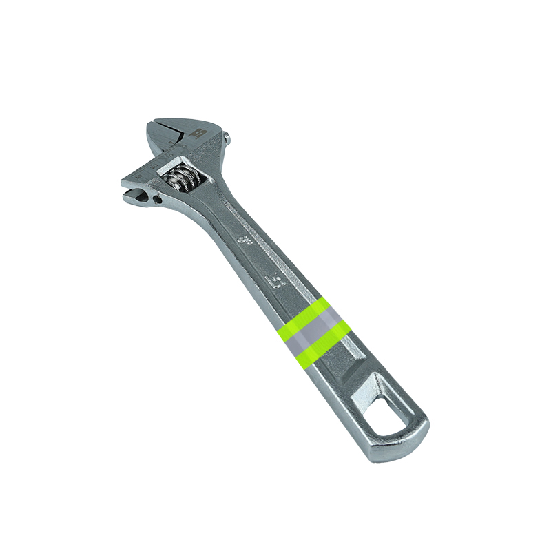 波斯(BOSI) 荧光系列活动扳手 6寸/150mm 把高清大图