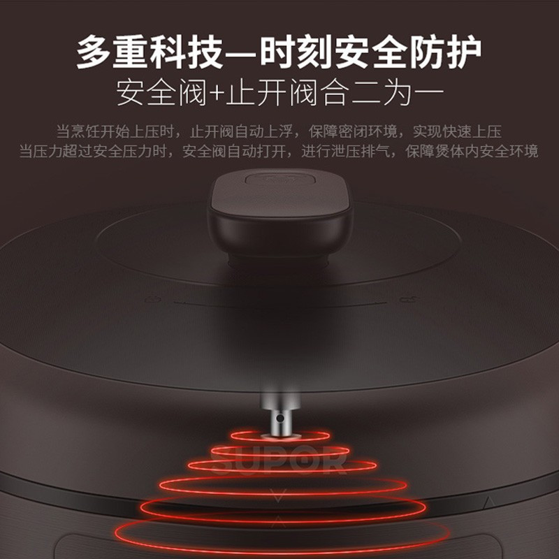 苏泊尔(SUPOR) SY-50FC03Q 电压力锅 5升高清大图