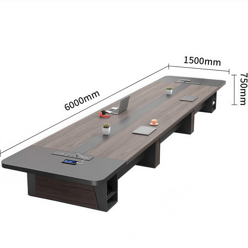 鑫木樽会议桌6m张高清大图