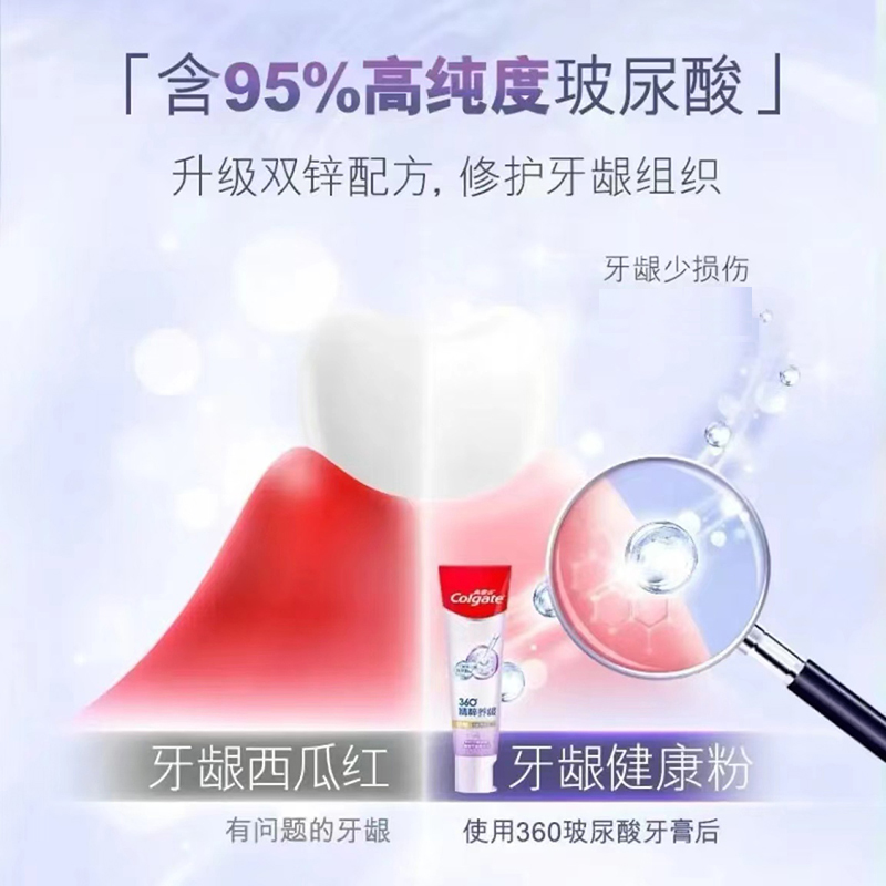 高露洁360牙膏*6支高清大图
