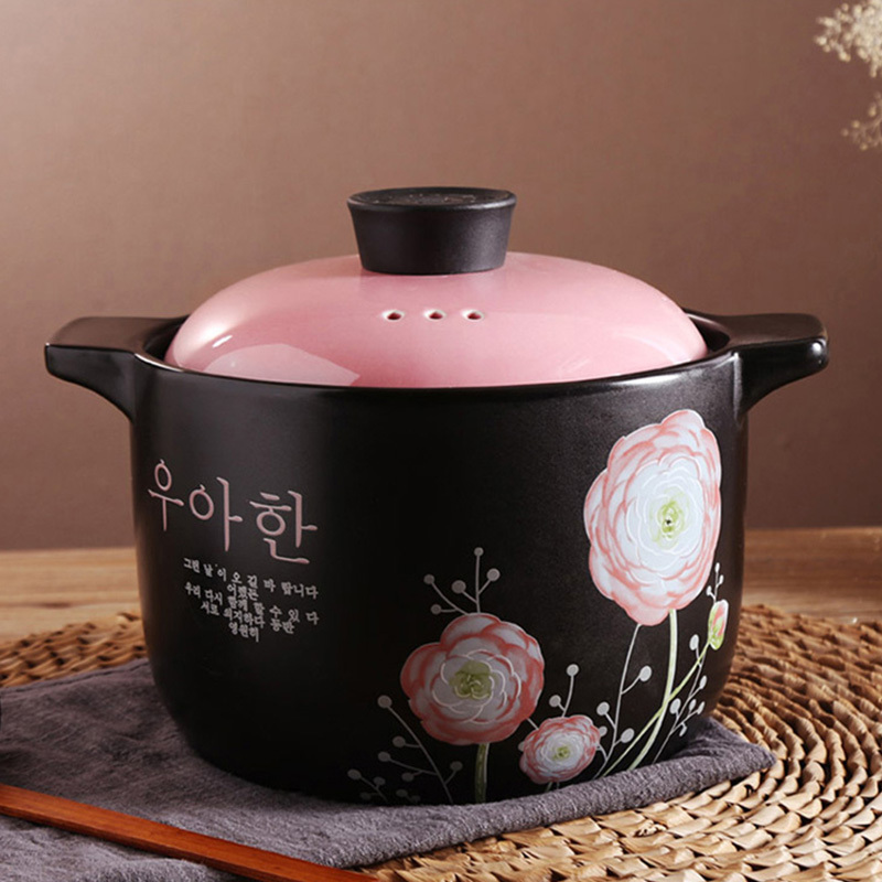 顺祥陶瓷沃尚广府煲砂煲汤煲汤锅锅炖煲陶瓷炖锅5.2L