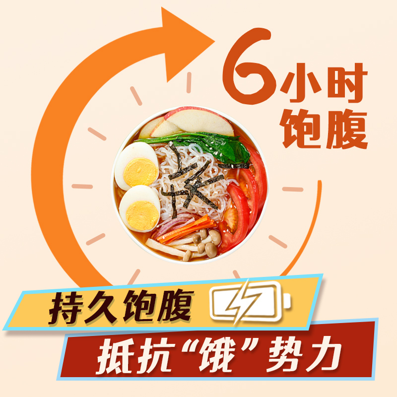 昔日印象魔芋凉皮3600g食品方便面速食零食(300g*12袋)