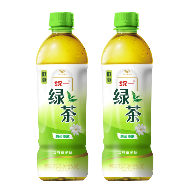 统一 绿茶 500ml*5瓶装 新旧包装交替发货