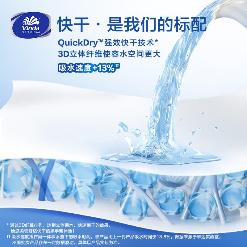 维达(Vinda)VS2289商用经典三折擦手纸200抽单层L码(1×20)装箱高清大图