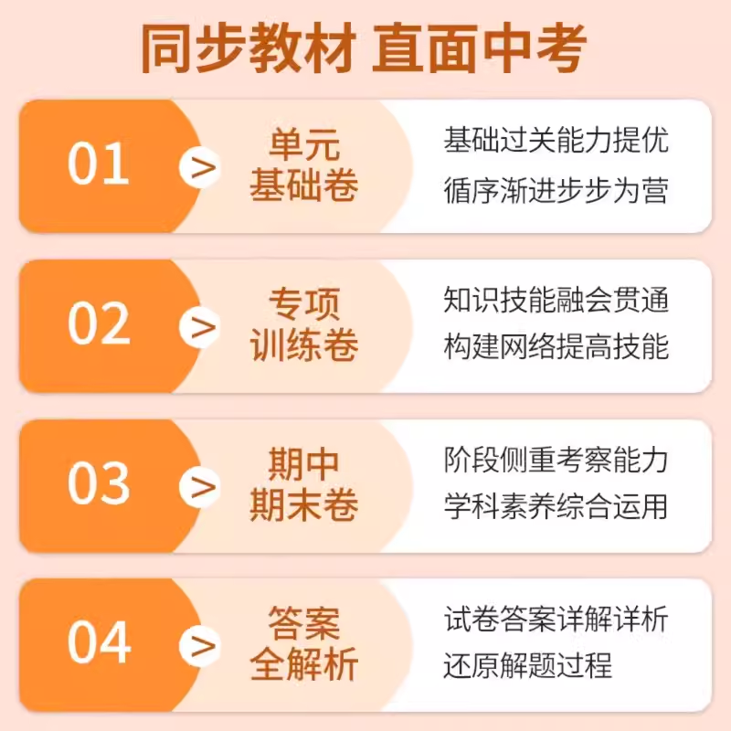 九年级 下册[2024版] 初中通用 [正版][年级可选]2025版初中试卷历史7 8 9年级上下册人教版5年中考3年模