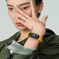 [官方旗舰店]小米手环6 NFC版 智能血氧心率监测蓝牙男女款运动计步器支付宝天气压力睡眠手表手环5升级新品健康手环小米手环6 小米手环6标准版