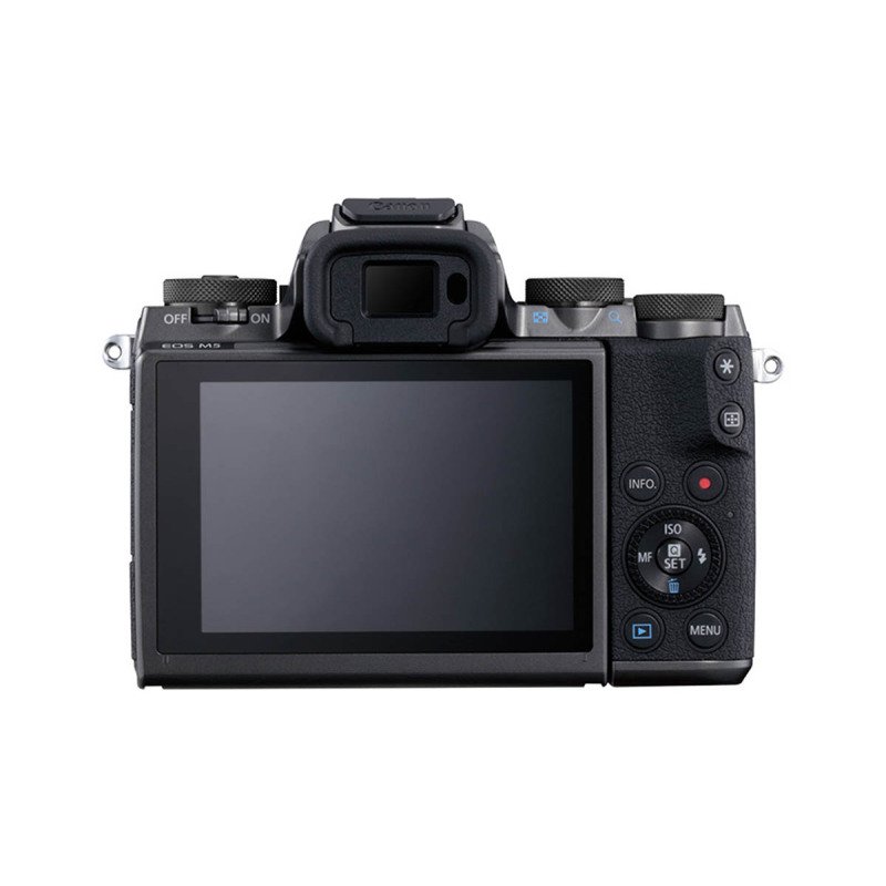 佳能(Canon) EOS M5 微单数码相机 15-45 IS STM 防抖单镜头套装 2420万像素 自拍美颜 Vlog相机