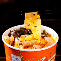 李子柒红油面皮香辣速食方便面泡面食品干拌面擀面皮即食
