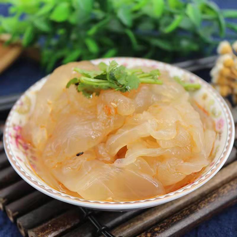良时海 即食海蜇头220g*4袋 海产干货 鲜脆海蜇头 精选头部 夏季凉拌爽口解腻凉菜