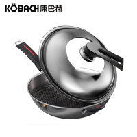 康巴赫(KBH)锅具不锈钢炒锅家用炒锅炉灶通用